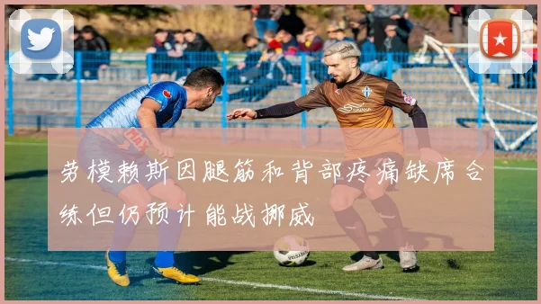 劳模赖斯因腿筋和背部疼痛缺席合练但仍预计能战挪威